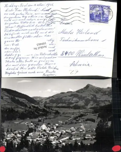 109463,Kirchberg m. Kitzbühler Horn Kitzbühel