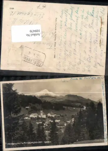 109470,Fieberbrunn m. Kitzbühlerhorn 1926
