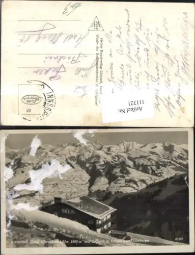 111321,Kitzbühel Hotel Ehrenbachhöhe m. Loferer u. Leoganger Steinberge Bezirk Kitzbühel