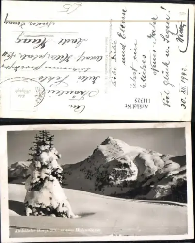 111325,Kitzbüheler Horn v. Hahnenkamm 1942 Bezirk Kitzbühel