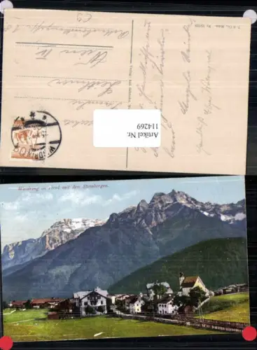 114269,Waidring in Tirol Ortseingang Tolle Partie Purger Co 15128