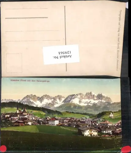 129561,Kitzbühel in Tirol Kaisergebirge 1915