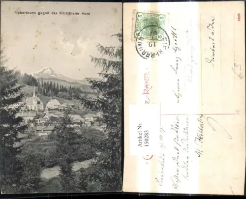 150283,Fieberbrunn geg. d. Kitzbüheler Horn