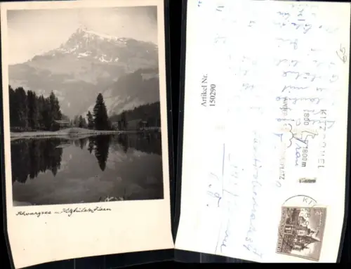 150290,Foto Ak Schwarzsee und Kitzbüheler Horn