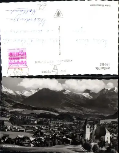 150485,Foto Ak Kitzbühel Teilansicht