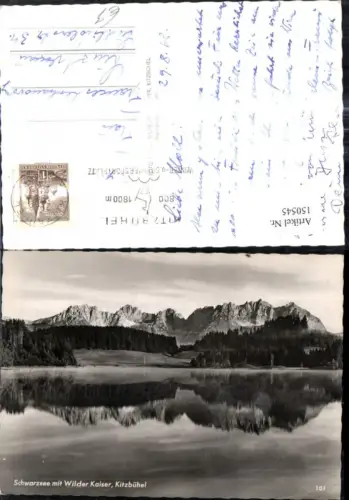 150545,Schwarzsee m. Wilder Kaiser Kitzbühel