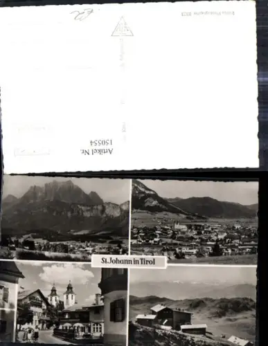 150554,Foto Mehrbild Ak St Johann i. Tirol