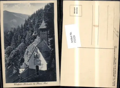 152329,Wallfahrtskirche Klobenstein b. Kössen