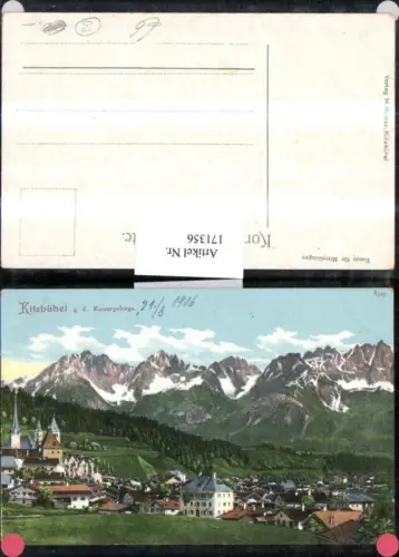 171356,Kitzbühel g. d. Kaisergebirge Totale