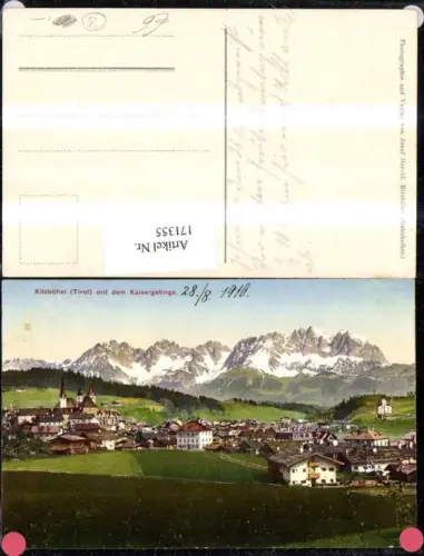 171355,Kitzbühel m. d. Kaisergebirge Totale