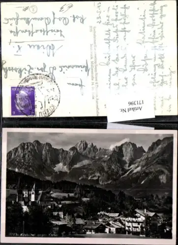 171396,Kitzbühel geg. Kaiser Totale