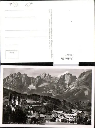 171397,Kitzbühel geg. Kaiser Totale