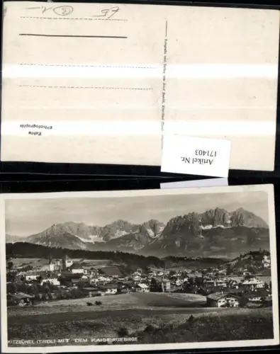 171403,Kitzbühel m. d. Kaisergebirge Totale