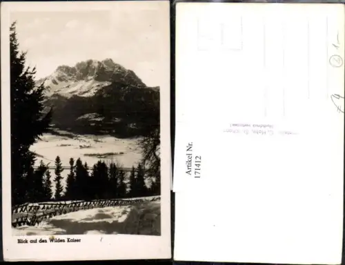 171412,Kitzbühel Blick auf d. Wilden Kaiser