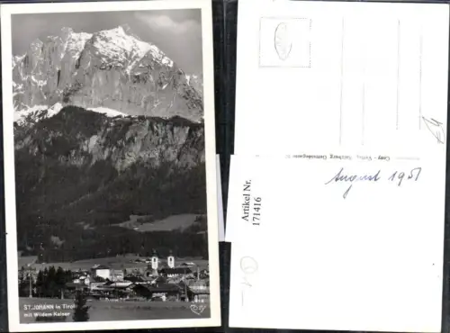171416,St Johann i. Tirol m. Wildem Kaiser Totale