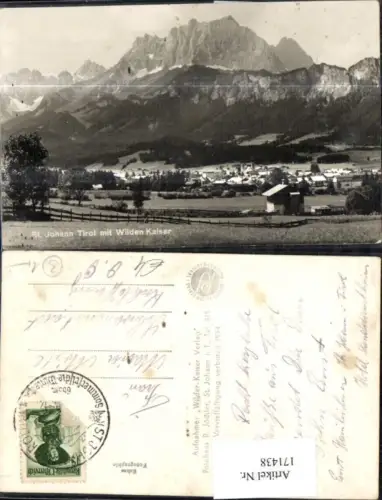 171438,St Johann i. Tirol m. Wildem Kaiser Totale
