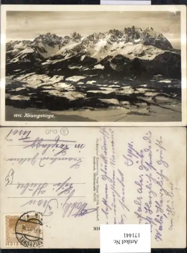 171441,Tirol Kaisergebirge