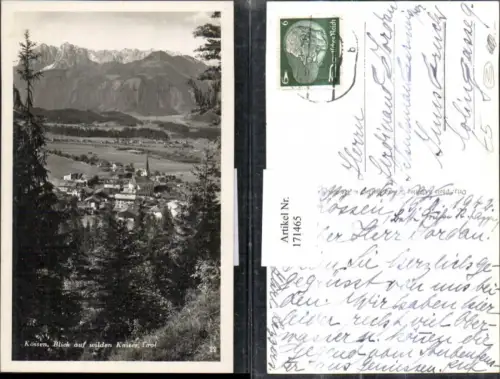 171465,Kössen Blick auf wilden Kaiser Totale