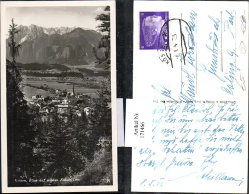 171466,Kössen Blick auf wilden Kaiser Totale