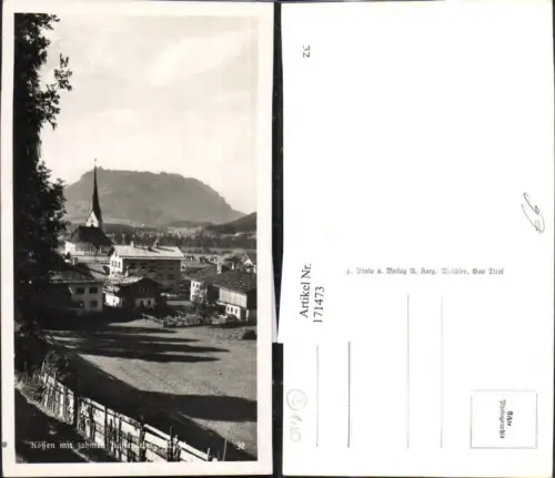 171473,Kössen m. Kaisergebirge Ortsansicht