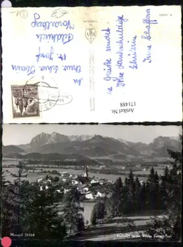 171488,Kössen geg. Wilden Kaiser Totale