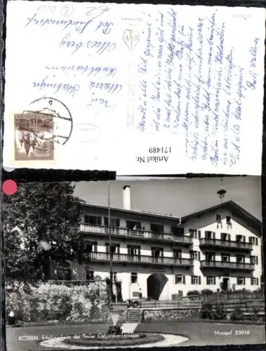 171489,Kössen Erholungsheim d. Tiroler Gebietskrankenkasse