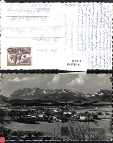 171490,Kössen geg. Kaisergebirge Totale