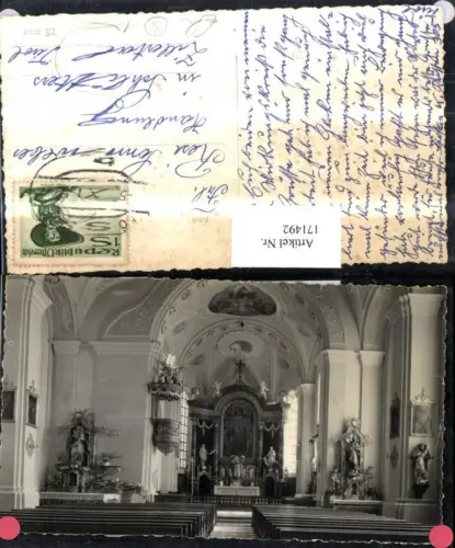 171492,Kössen Pfarrkirche Kirche Innere