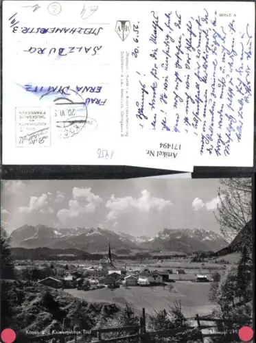 171494,Kössen g. d. Kaisergebirge Totale