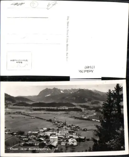 171497,Kössen m. Kaisergebirge Totale