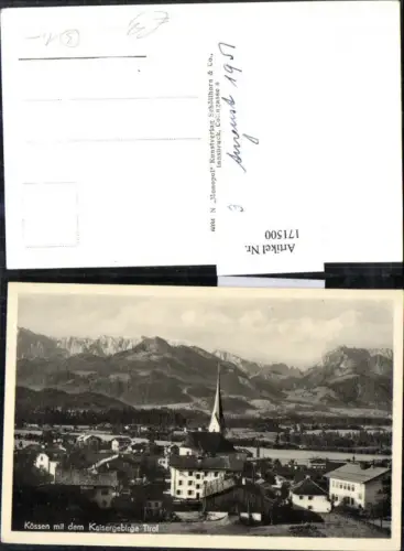 171500,Kössen m. d. Kaisergebirge Totale