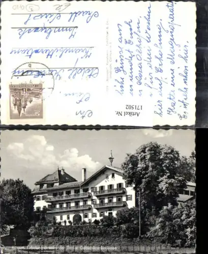 171502,Kössen Krankenkassen Erholungsheim