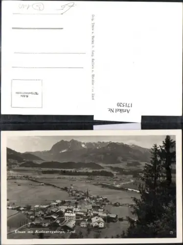 171520,Kössen Totale m. Kaisergebirge