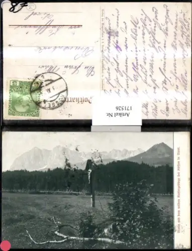 171526,Kössen Motiv m. d. Wilden Kaisergebirge