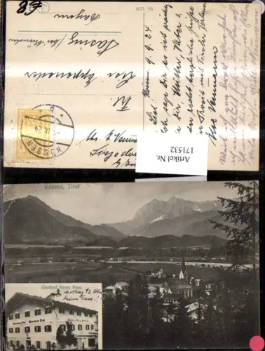 171532,Kössen Totale Gasthof Neue Post