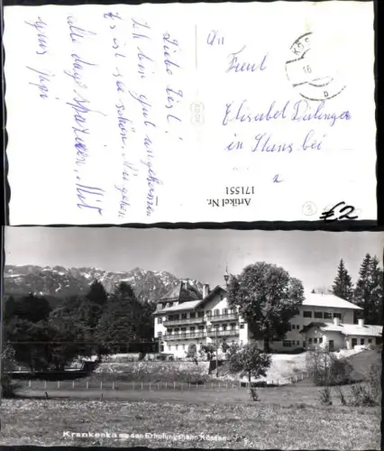 171551,Kössen Erholungsheim d. Krankenkassen