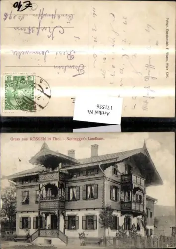 171556,Kössen Gruß aus Kössen Notheggers Landhaus