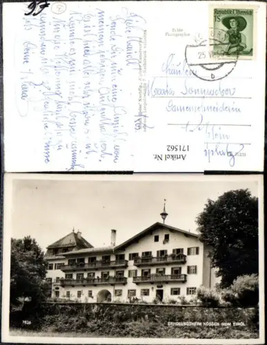 171562,Kössen Erholungsheim d. Krankenkassen
