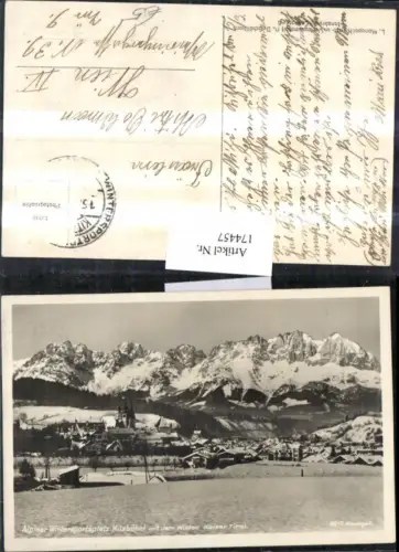 174457,Kitzbühel Totale m. d. Wilden Kaiser