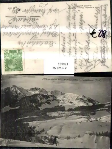 174463,Fieberbrunn Wildseeloder m. Lerchfilzenalpe