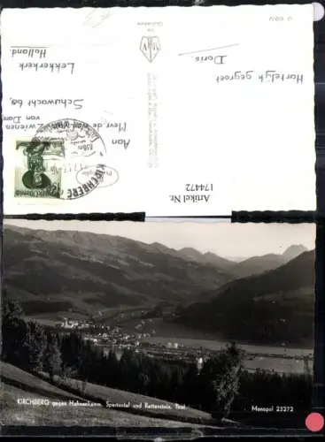 174472,Kirchberg Totale geg. Hahnenkamm Spertental u. Rettenstein