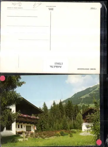 175915,Heime Westendorf Brixental Hausansicht