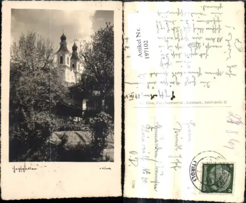 197102,Hopfgarten Foto Ak Kirche