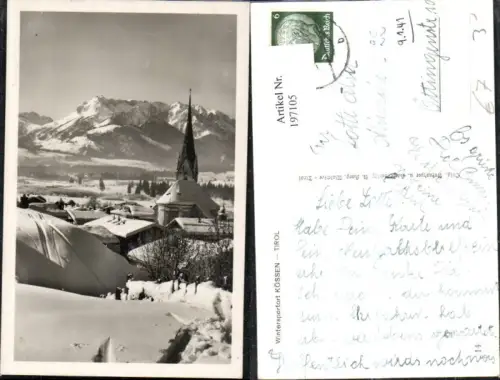197105,Kössen Winteransicht