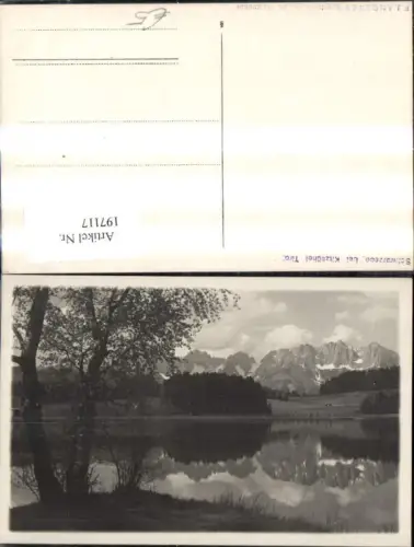 197117,Foto Ak Schwarzsee b. Kitzbühel