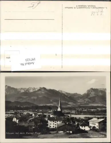 197123,Kössen m. d. Wilden Kaiser