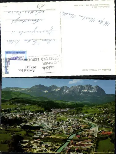 197131,Kitzbühel m. Wilden Kaiser Totale