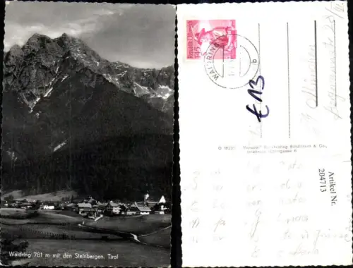 204713,Waidring m. d. Steinbergen