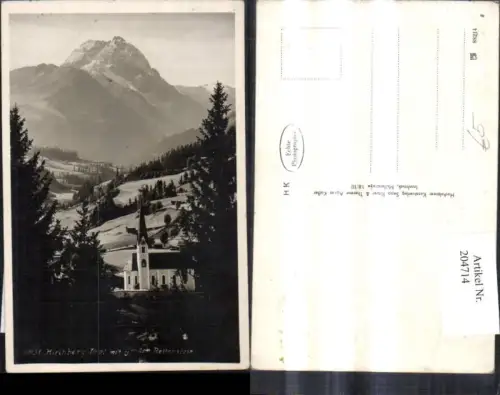 204714,Kirchberg Tirol m. Gr. Rettenstein