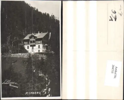 204715,Jochberg Gasthaus zum Jochberg pub F. Maidler
